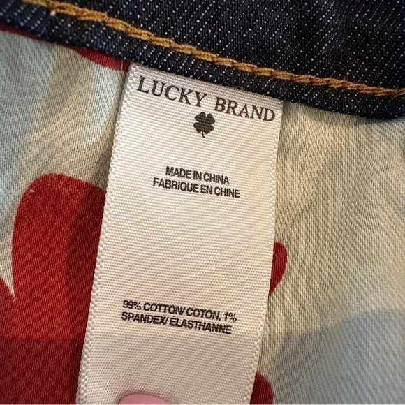 Lucky Brand jeans, Zoe Straight Cropped in a stretch denim - Picture 14 of 15